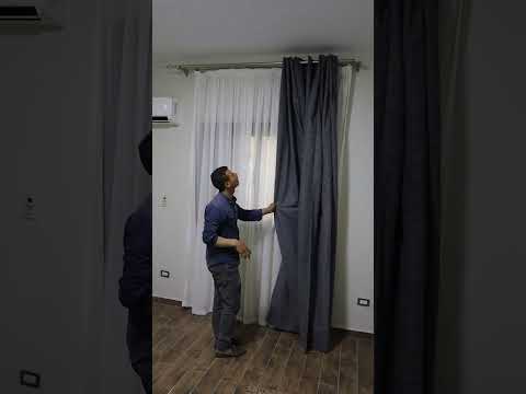 ايه احسن اقمشة للستاير  ديكور    ستاير قماش