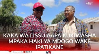 KAKA WA LISSU AKIWASHA MBELE YAKE, AAPA KUWATAFUTA WALIOHUSIKA KUMPIGA RISAS, ASISITIZA GARI ITUNZWE