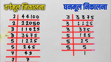 वर्गमूल और घनमूल निकालना सीखें | square root | cube root | vargmul ghanmul trick | Gyanvidyakul