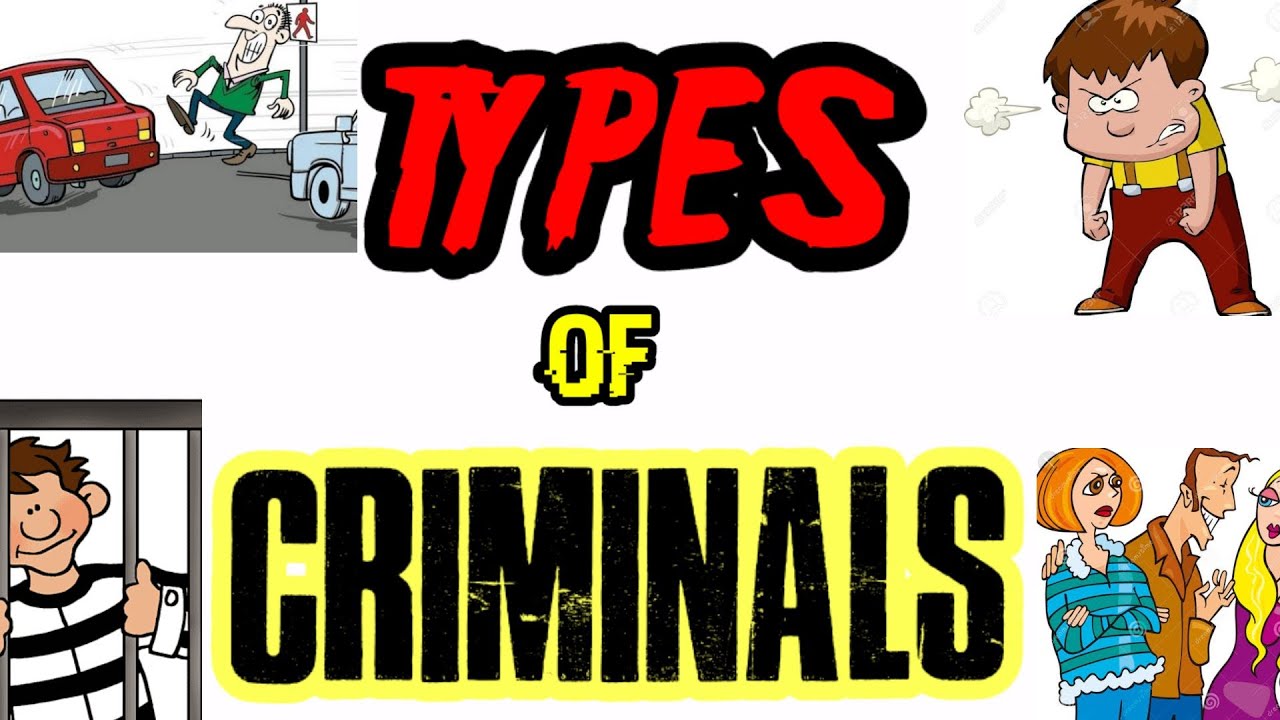 TYPES OF CRIMINALS CRIMINOLOGY YouTube