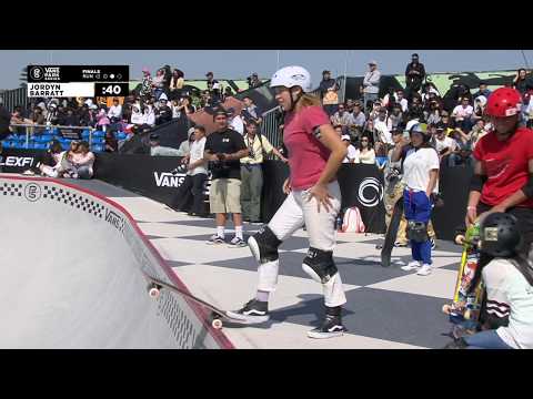 3rd Place - Jordyn Barratt (USA) 84.33 | Suzhou, CHI | 2018 Women's Vans Park Series Pro Finals