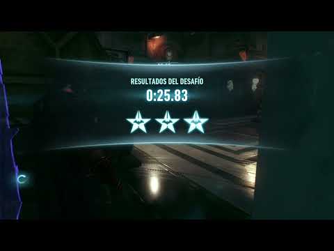 Batman Arkham Knight Taking Down 10 Thugs In 25s Bank Robbery 