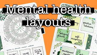 26 Mental Health Bullet Journal Spreads  Part 1