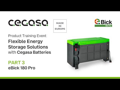 Cegasa Product Training Part 3 - eBick 180 Pro | 24 Jun 2021