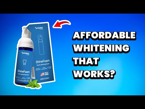 Video thumbnail: Swissklip ShineFoam Teeth Whitening Foam Review: Affordable Whitening That Delivers