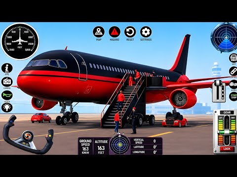 Flight Airplane City Pilot Simulator - Boeing Emergency Landing Goes Wrong 🚨✈️ (Android Gameplay)