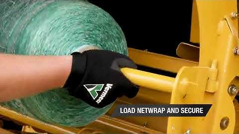 How to Load Netwrap on the 604R Series Balers