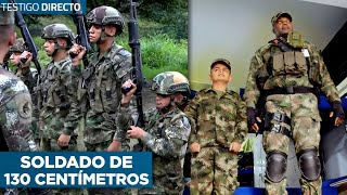 The Smallest Soldier in the Colombian Army in 2023: It Measures 130 Centimeters!