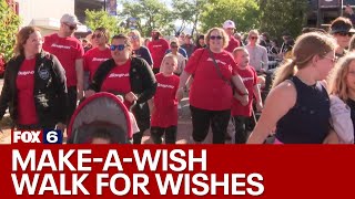 Make-A-Wish Wisconsin walk raises funds | FOX6 News Milwaukee