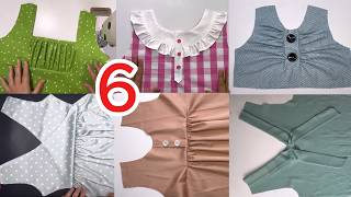 6 Beautiful Collar Cutting & Sewing Techniques | Stylish Necklines for Every Age