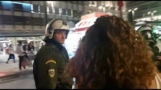 Αστυνομοκρατία στο κέντρο της Αθήνας για την φεμινιστική διαδήλωση