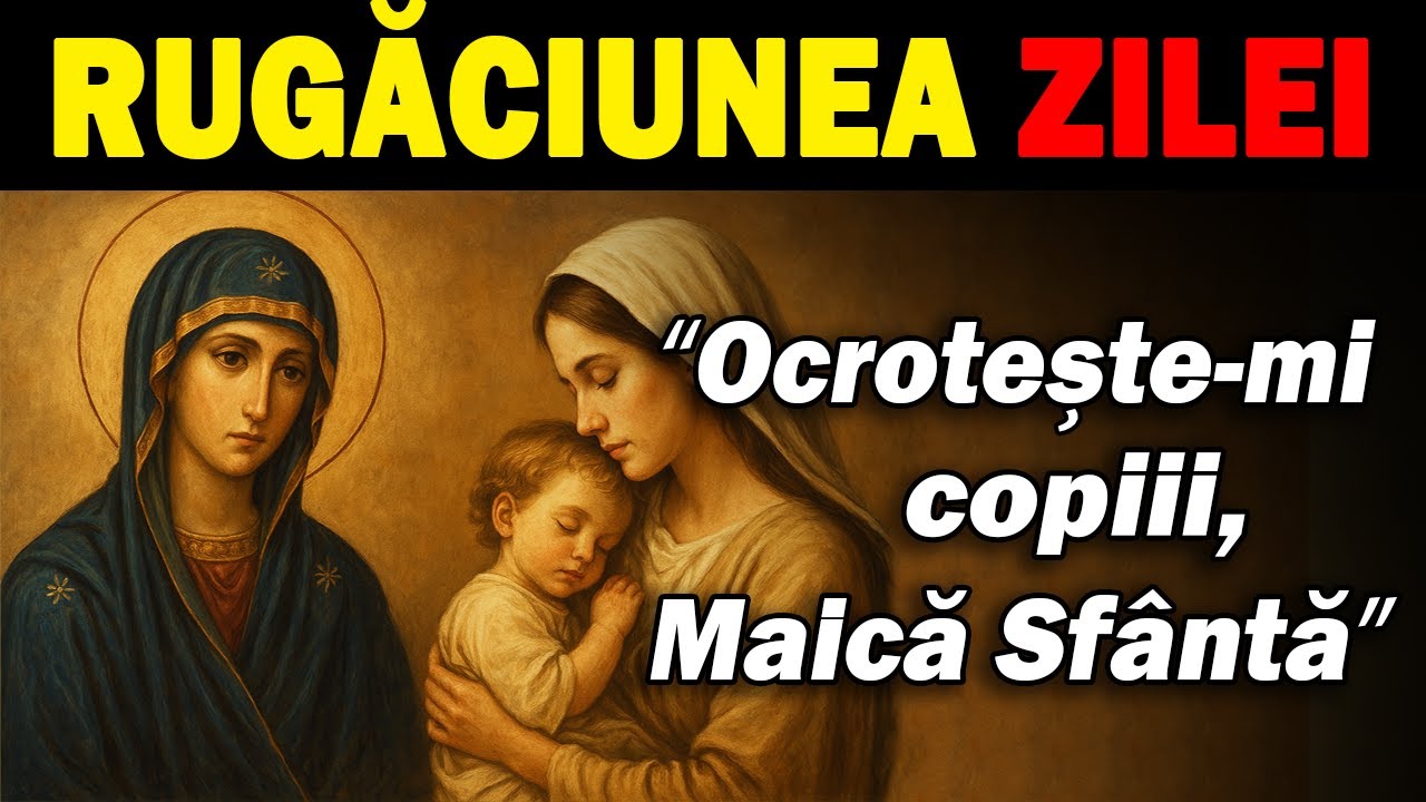Rugăciune puternică de dimineață pentru mame – Ocrotirea Maicii Domnului