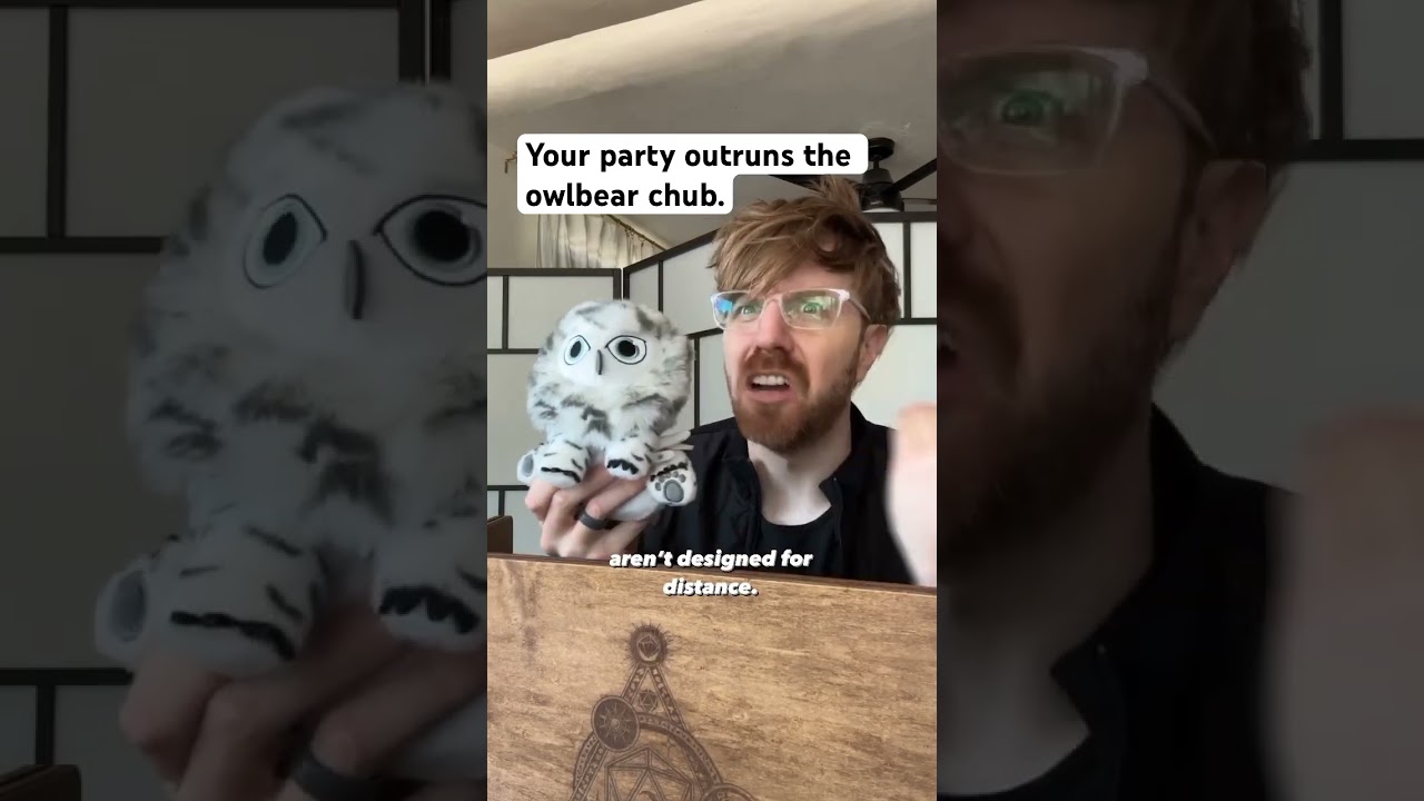 Deadly but slow… #dungeonsanddragons #owlbear #dnd auf YouTube ansehen Deadly but slow… #dungeonsanddragons #owlbear #dnd auf YouTube ansehen