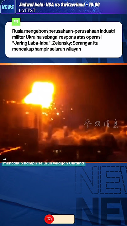 Bom Rusia Ngerusak Pabrik
