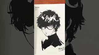 Joker's Sketches Look AMAZING In The Persona 5 Japanese Artbook! Joker's Sketches Look AMAZING In The Persona 5 Japanese Artbook!