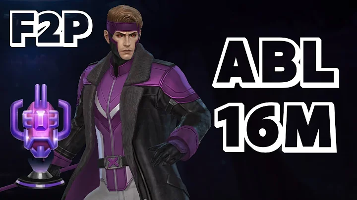 【ABL】 Blast Hero Male 16M｜ M.Rage｜GAMBIT｜Marvel Future Fight