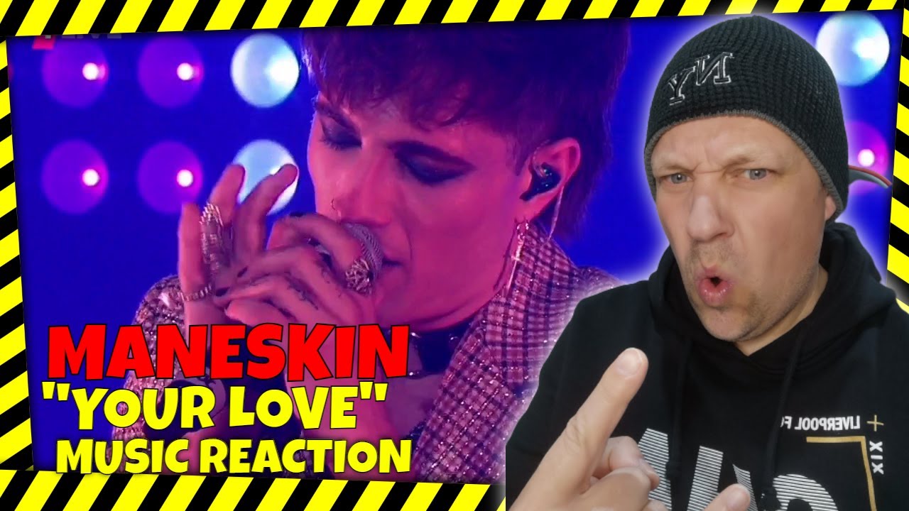 Maneskin - FOR YOUR LOVE ( LIVE )| [ Reaction ] | UK REACTOR | REACTION |