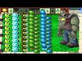 Plants vs Zombies - 99 Gatling Pea vs Winter Melon vs 999 Zombies