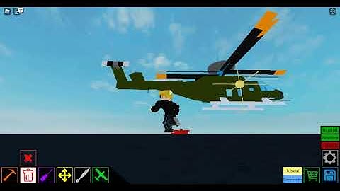 Roblox Plane Crazy custom huey heli Tutorial Part 1