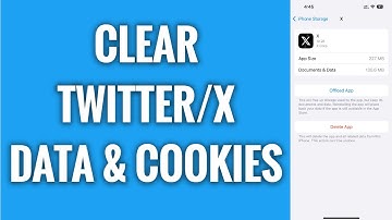 How To Clear Twitter / X App Data & Cookies