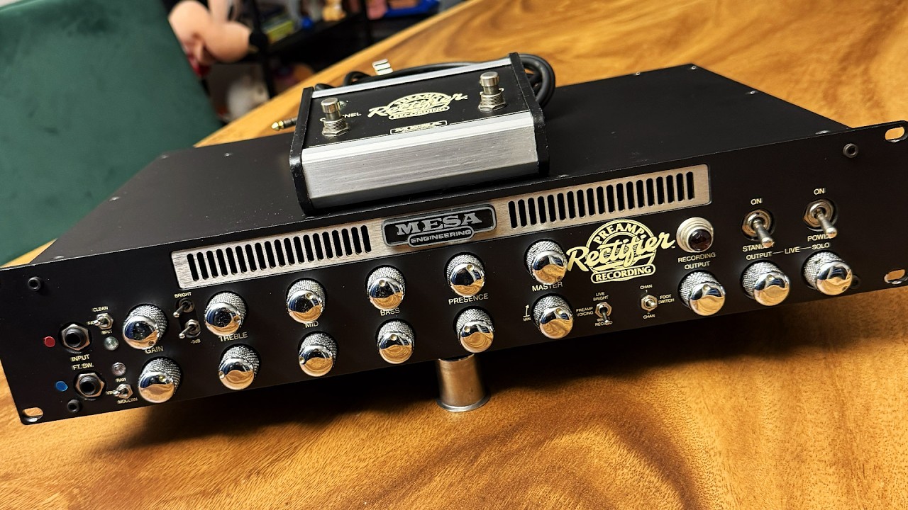 Mesa Boogie Rectifier Recording と Mesa 50/50とCelestion Alnico Mesa Boogie Rectifier Recording と Mesa 50/50とCelestion Alnico