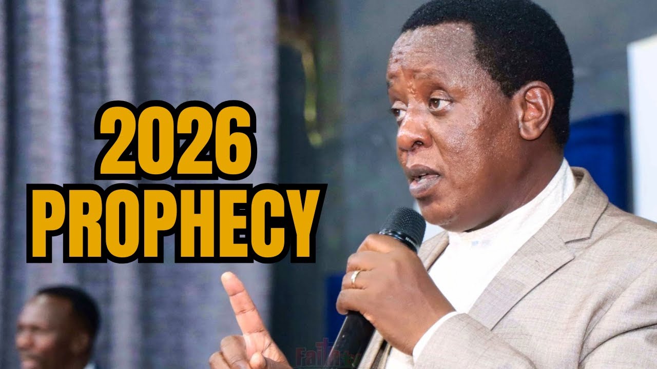 ПРОРОЧЕСТВО НА 2026 ГОД?! Архиепископ Харриссон Нганга намекает на пророчество о 2026 году.
