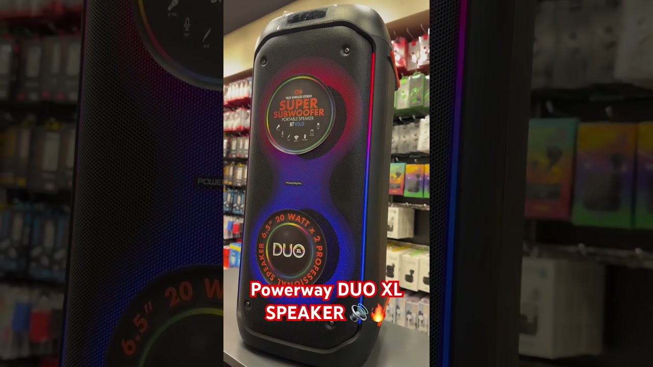 Powerway DUO XL SPEAKER SES TESTİ