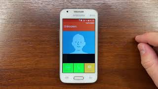 Samsung Galaxy Ace 4 LTE Incoming Call Over the Horizon (Android 4.4.2, TouchWiz)