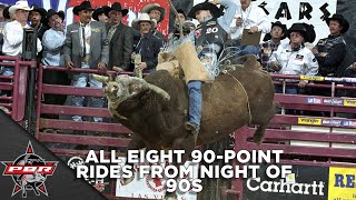 ALL EIGHT 90POINT RIDES FROM THE NIGHT OF 90s | World Finals 1999