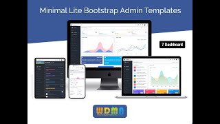 Minimal Lite Responsive Admin Dashboard Template Bootstrap UI Kit Net Worth