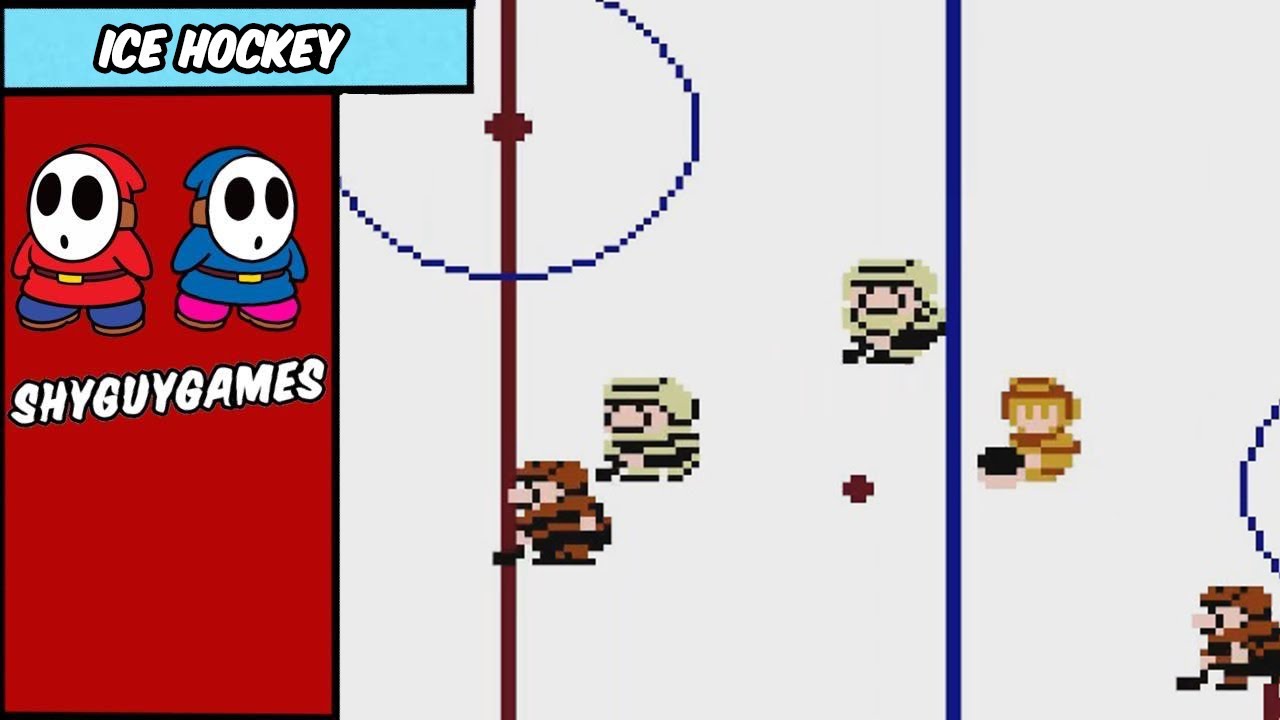 NES Ice Hockey Hard Hitting Action SGG Plays YouTube