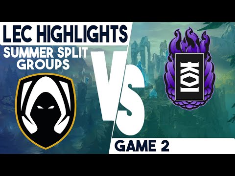 TH vs KOI Highlights Game 2 |  LEC Groups Summer 2023 | Team Heretics vs KOI