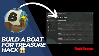 Build a boat for tresure Script📜| FREE ✅ |  ⚠️