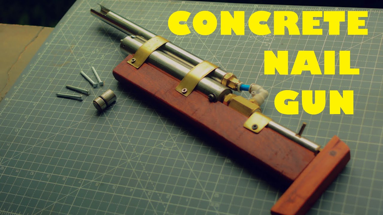 DIY Making Slingshot Nail Gunroldan DIY PROJECT  YouTube