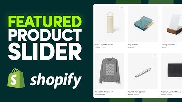 How To Make a Featured Product Slider On Shopify (2025)