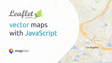 Vector maps in Leaflet JS | Leaflet Tutorial 8 | 2023 tutorial step by step