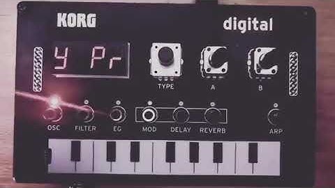 Magical Sound. Strange Magic Inside This Little Box... 🤓 🖤 NTS-1 Korg