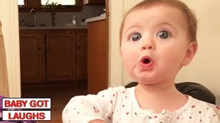 100 Surprised Baby Reactions | Try Not To Laugh Challenge