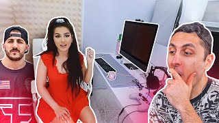 Reacting To Popular Youtubers Setups - Nickmercs, Sniperwolf, iJustine