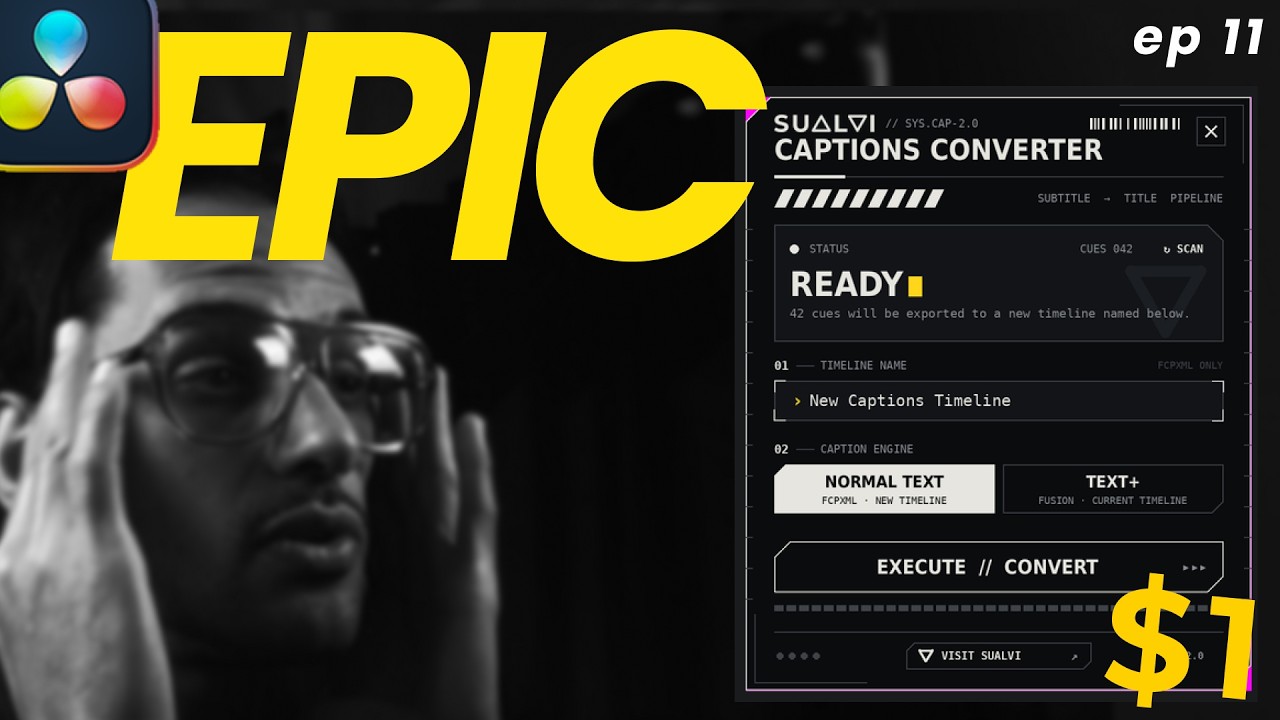 A new DaVinci Resolve Studio Tool!