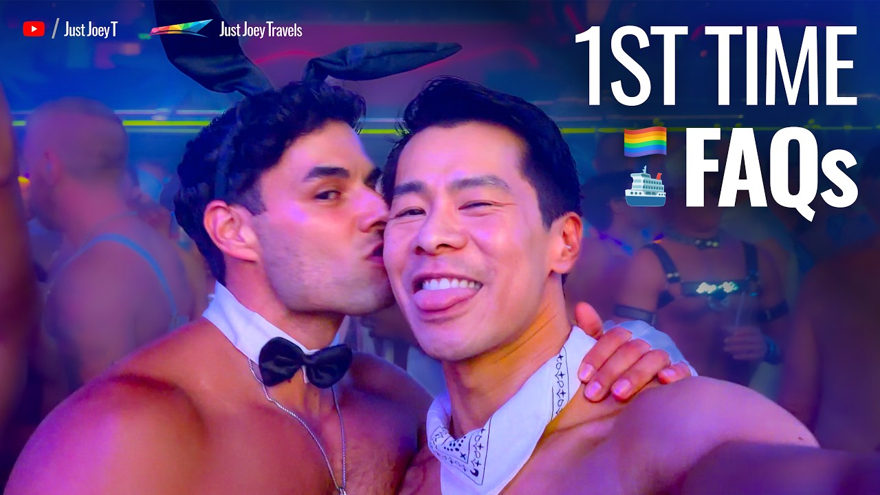 Top Gay Cruise Questions from New Cruisers | JustJoeyT #travel