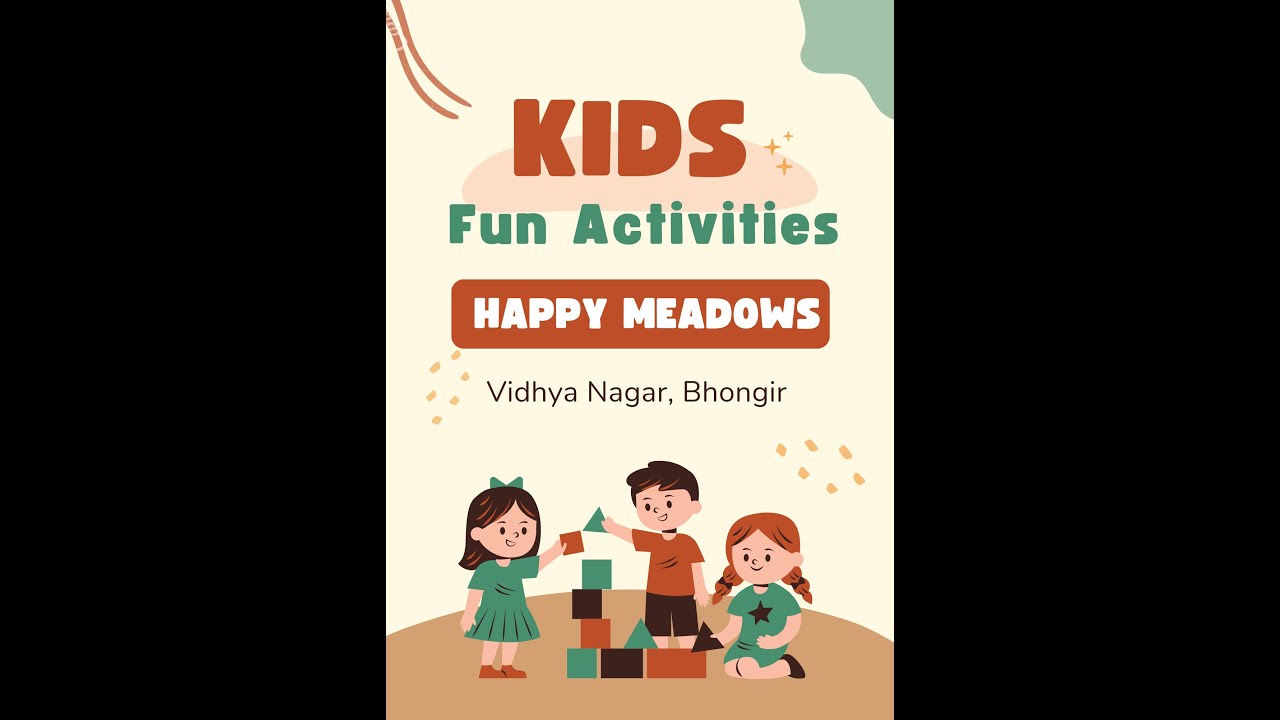 Fun Activity 3 Happy Meadows Kindergarten Vidhya Nagar Bhongir friends fungames 