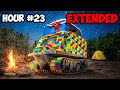 Surviving 24 hours in my lego tank  extended