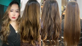 Golden Caramel Balayage by AztaSalon | Ayala Feliz