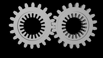 Animation of gears in Cinema 4D tutorial