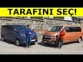 Volkswagen Caravelle vs Ford Tourneo Custom | TARAFINI SEÇ!