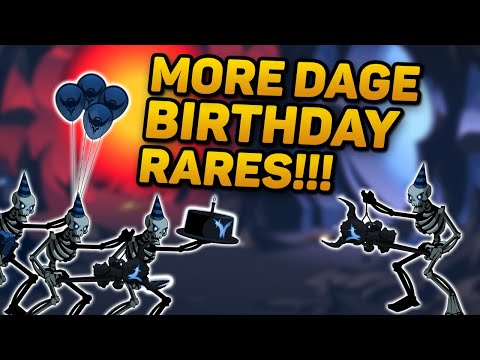 DAGE BIRTHDAY RARE DROPS #2 (March 2023) - AQW / AQWorlds (GUIDE)