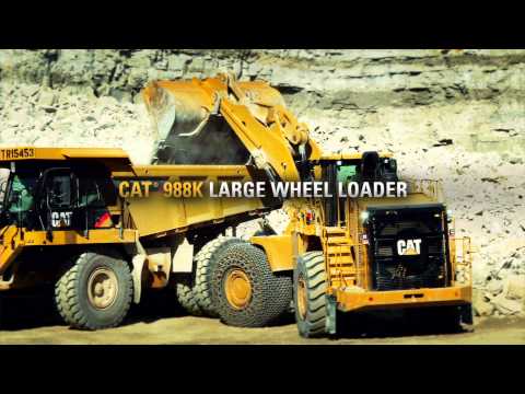The Cat® 988K Wheel Loader