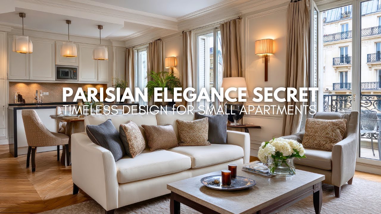 Parisian Interior Design for Small Spaces | Timeless Style That Feels Luxurious