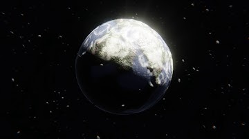 Blender PROCEDURAL Space - Nodevember DAY 1
